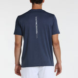 T-shirt Bullpadel Oxear Bleu marine dos - Esprit Padel Shop