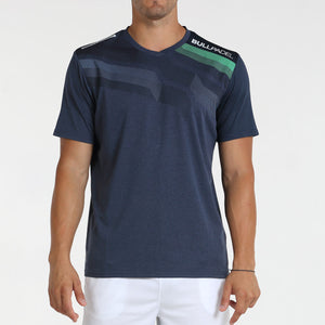 T-shirt Bullpadel Oxear Bleu marine face - Esprit Padel Shop