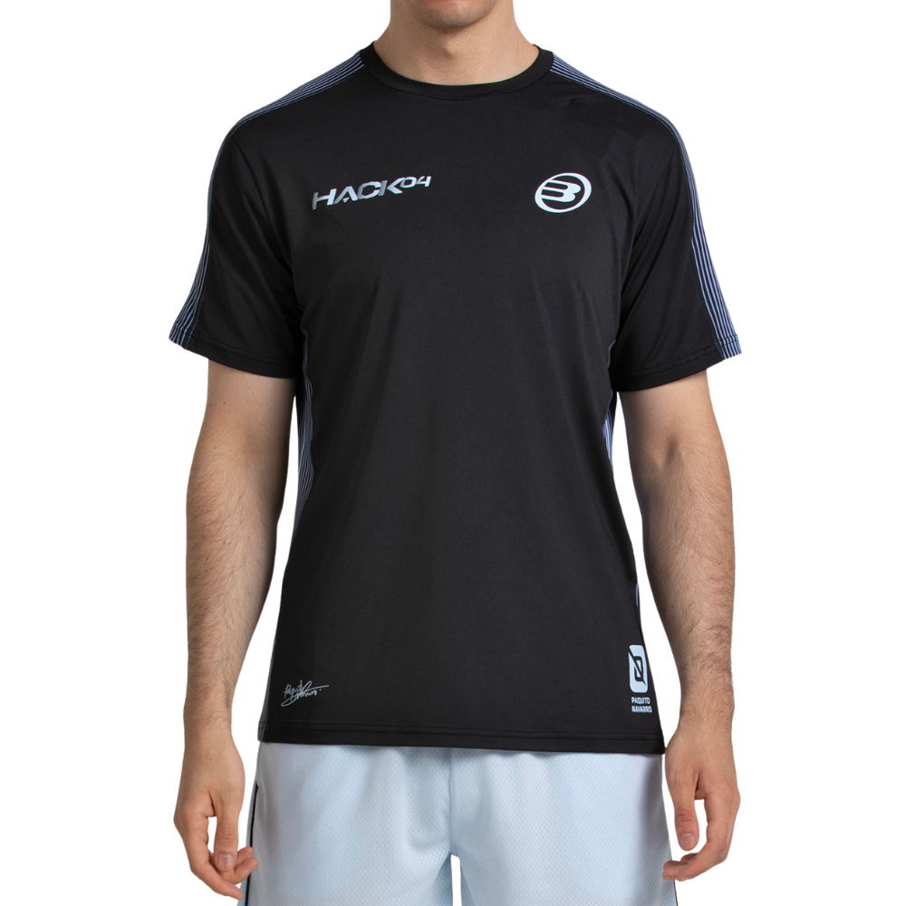 T-shirt Bullpadel Replica Paquito 26V Noir - Esprit Padel Shop