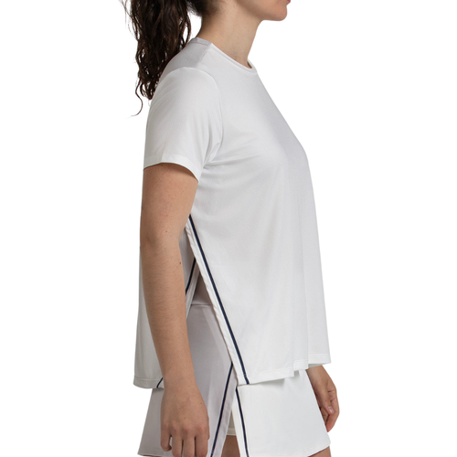T-shirt Bullpadel Picase Blanc Femme - Esprit Padel Shop