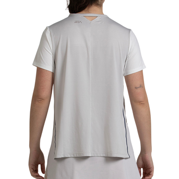 T-shirt Bullpadel Picase Blanc Femme - Esprit Padel Shop