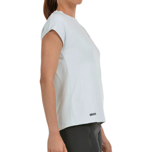 T-shirt Bullpadel Portas Blanc Femme - Esprit Padel Shop
