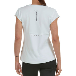 T-shirt Bullpadel Portas Blanc Femme - Esprit Padel Shop