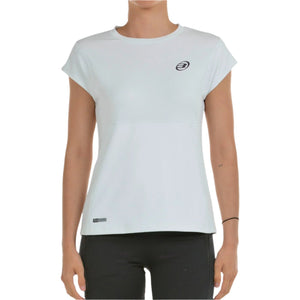 T-shirt Bullpadel Portas Blanc Femme - Esprit Padel Shop