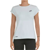 T-shirt Bullpadel Portas Blanc Femme - Esprit Padel Shop