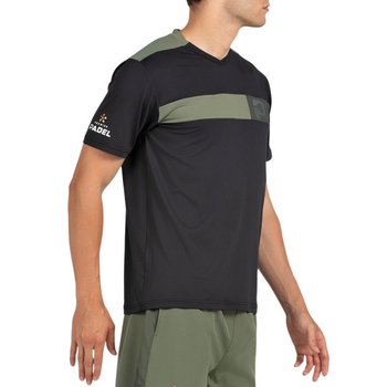 T-shirt Bullpadel Puyo Noir - Esprit Padel Shop