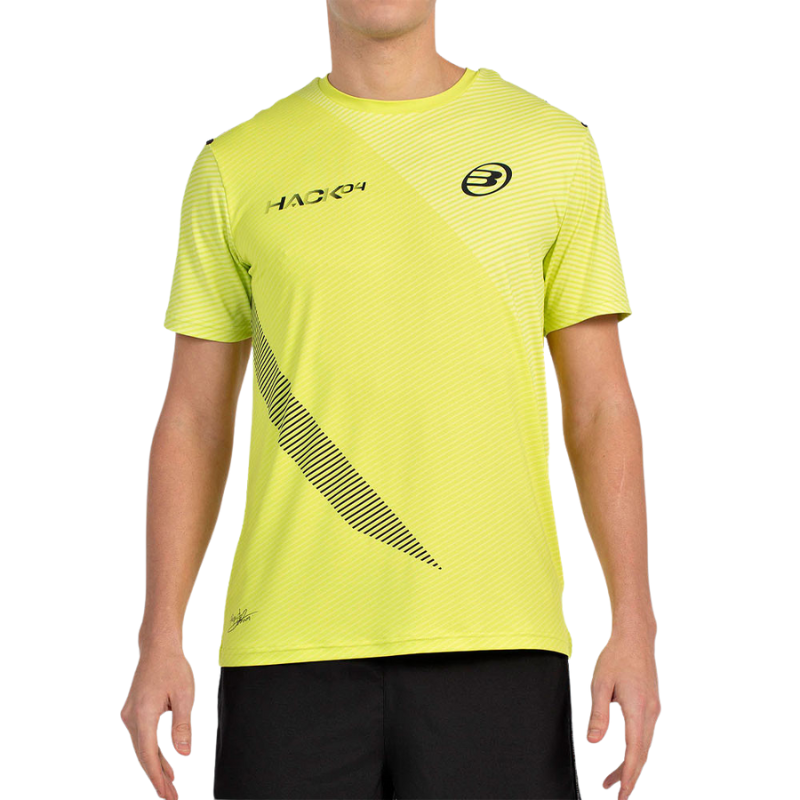 T-shirt Bullpadel Replica Paquito 25V Jaune - Esprit Padel Shop