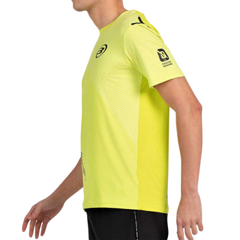 T-shirt Bullpadel Replica Paquito 25V Jaune - Esprit Padel Shop