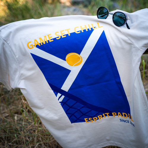 T-shirt Esprit Padel Game Set Chill Unisexe - Esprit Padel Shop