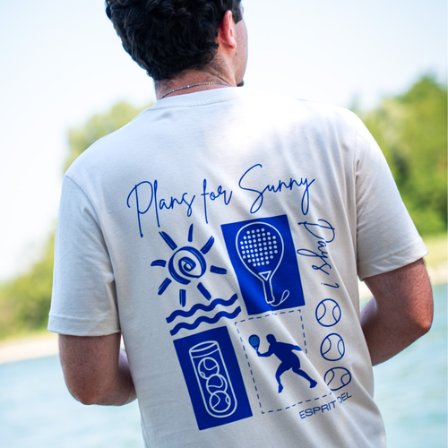 T-shirt Esprit Padel Plans For Sunny Days Unisexe - Esprit Padel Shop