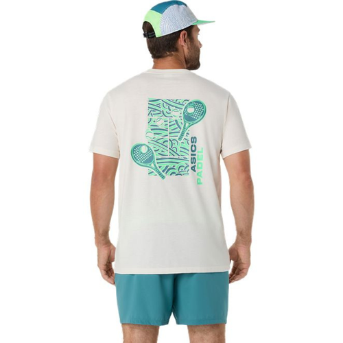 Camiseta Asics Padel Court Graphic verde - Esprit Padel Shop