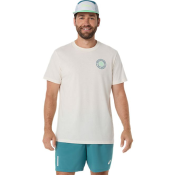 Camiseta Asics Padel Court Graphic verde - Esprit Padel Shop