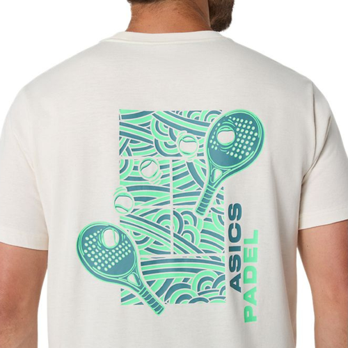 Camiseta Asics Padel Court Graphic verde - Esprit Padel Shop