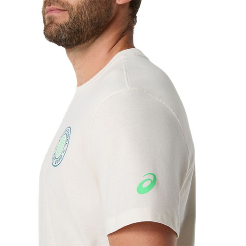 Camiseta Asics Padel Court Graphic Verde - Esprit Padel Shop