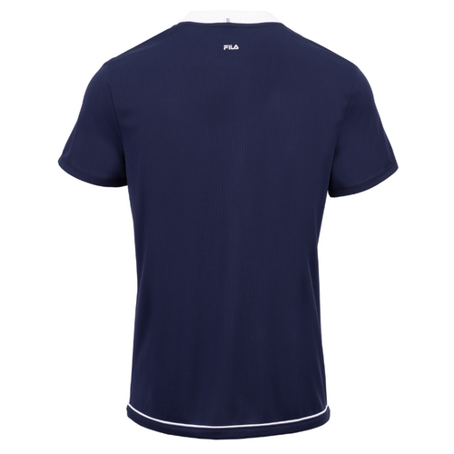 T-shirt Fila Elias Bleu Marine - Esprit Padel Shop