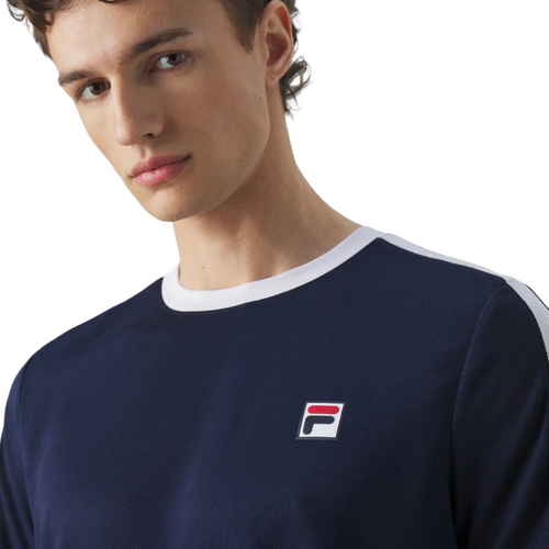 T-shirt Fila Elias Bleu Marine - Esprit Padel Shop