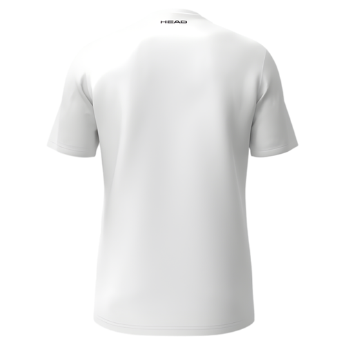 T-shirt Head Club Tech Blanc - Esprit Padel Shop