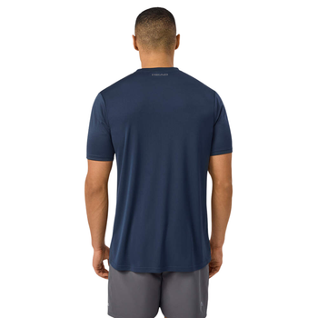 T-shirt Head Club Tech Bleu Marine - Esprit Padel Shop