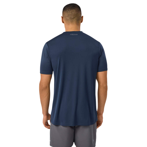 T-shirt Head Club Tech Bleu Marine - Esprit Padel Shop