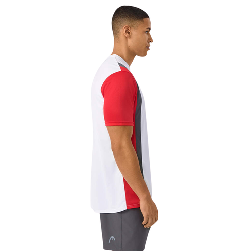 T-shirt Head Club Tech Rouge - Esprit Padel Shop