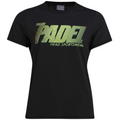 Maglia Head Padel SPW Nero Donna
