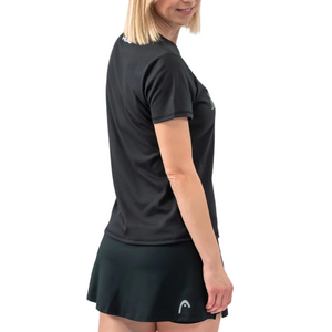 T-shirt Head Padel SPW Noir Femme - Esprit Padel Shop