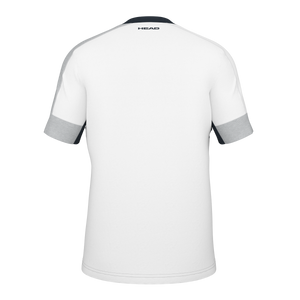T-shirt Head Play Tech Blanc Vert dos - Esprit Padel Shop