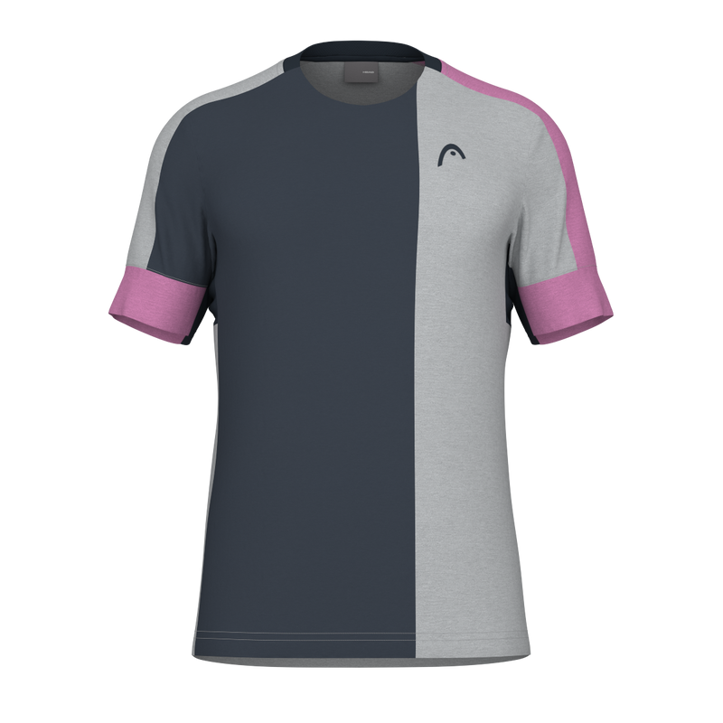 T-shirt Head Play Tech Gris rose face - Esprit Padel Shop
