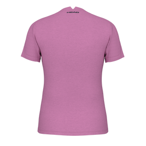T-shirt Head Play Tech rose femme dos - Esprit Padel Shop