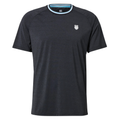 T-shirt K-Swiss Hypercourt Melange Crew Noir