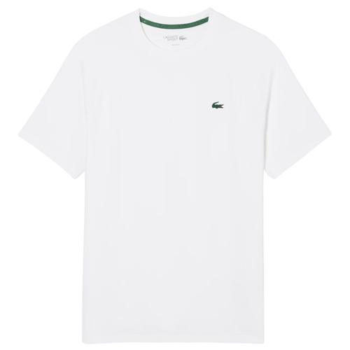 T-shirt Lacoste Sport Ultra Dry Stretch Blanc - Esprit Padel Shop