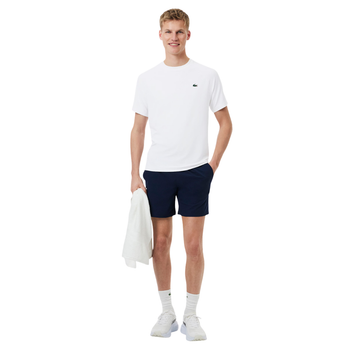 T-shirt Lacoste Sport Ultra Dry Stretch Blanc - Esprit Padel Shop