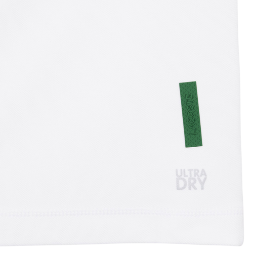 T-shirt Lacoste Sport Ultra Dry Stretch Blanc - Esprit Padel Shop