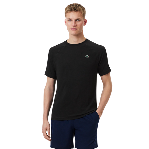 T-shirt Lacoste Sport Ultra Dry Stretch Noir - Esprit Padel Shop