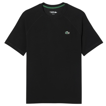T-shirt Lacoste Sport Ultra Dry Stretch Noir - Esprit Padel Shop