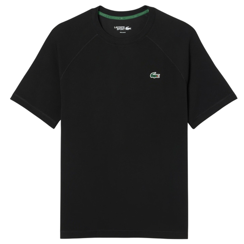 T-shirt Lacoste Sport Ultra Dry Stretch Noir - Esprit Padel Shop