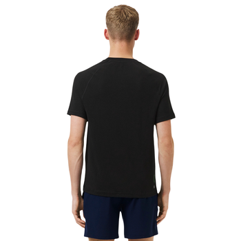 T-shirt Lacoste Sport Ultra Dry Stretch Noir - Esprit Padel Shop