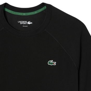 T-shirt Lacoste Sport Ultra Dry Stretch Noir - Esprit Padel Shop