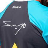 T-shirt Siux Replica Diablo Sanyo FW24 Bleu - Esprit Padel Shop