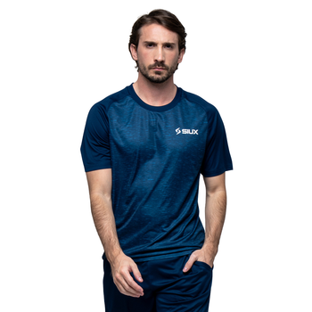 T-shirt Siux Club Bleu Marine - Esprit Padel Shop