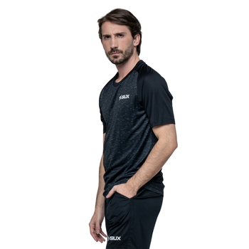 T-shirt Siux Club Noir - Esprit Padel Shop