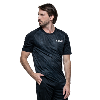 T-shirt Siux Club Noir - Esprit Padel Shop