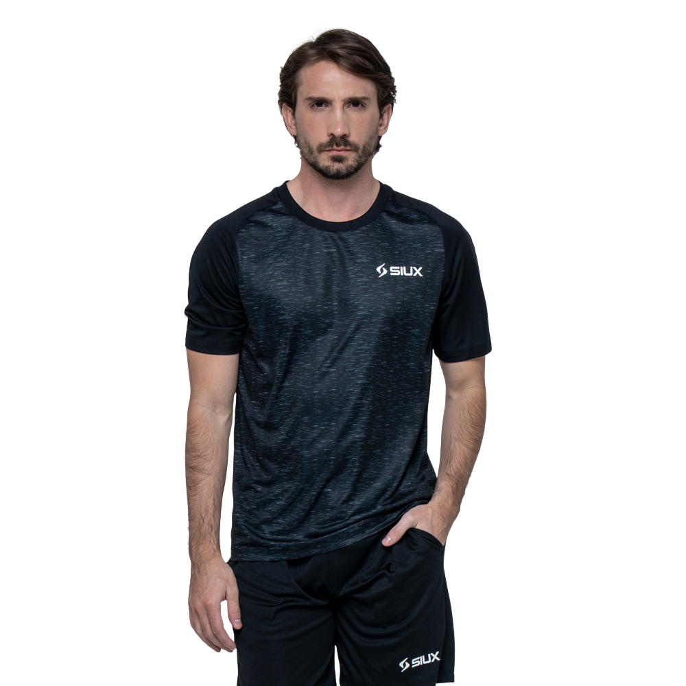 Black Siux Club T-shirt - Esprit Padel Shop