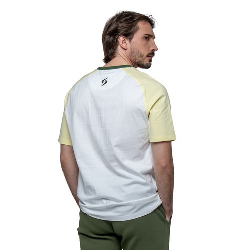 T-shirt Siux Gareh Casual Blanc Unisexe - Esprit Padel Shop