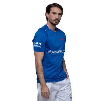 T-shirt Siux Replica Diablo Tino Libaak Bleu 2026 - Esprit Padel Shop
