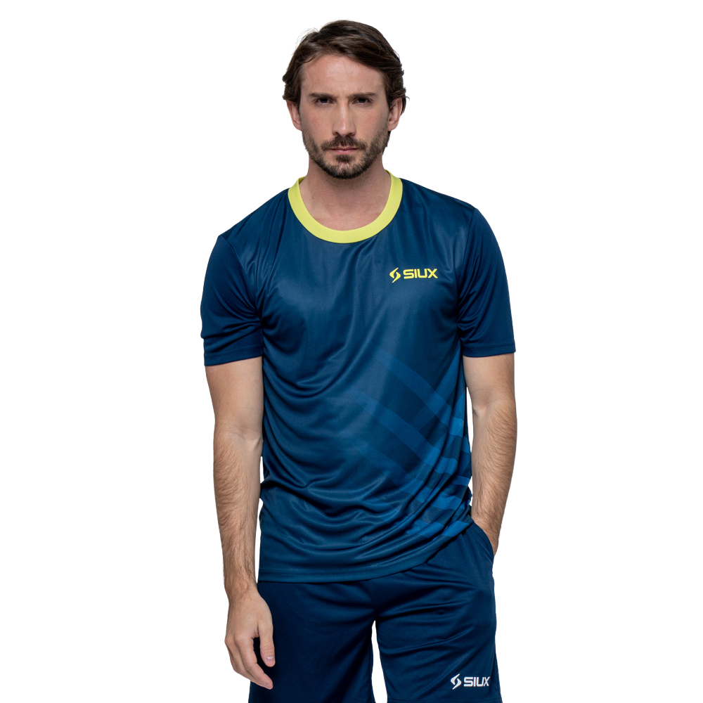 Siux Wave marinblå T-shirt - Esprit Padel Shop