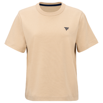Tecnifibre Graphic Tee Beige T-shirt - Esprit Padel Shop