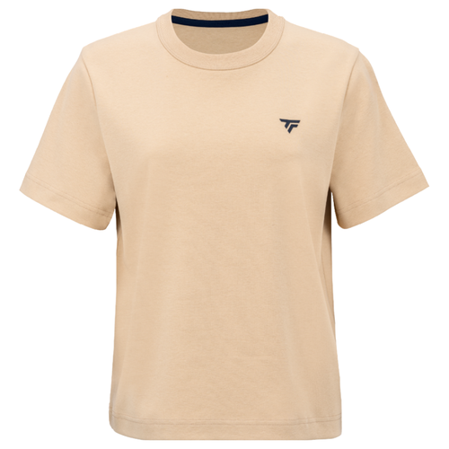 Tecnifibre Graphic Tee Beige T-shirt - Esprit Padel Shop