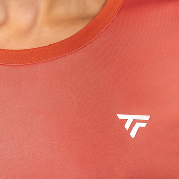 T-shirt Tecnifibre Team X-Loop Rouge Femme - Esprit Padel Shop