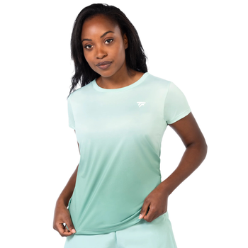 T-shirt Tecnifibre Team X-Loop Vert Femme - Esprit Padel Shop